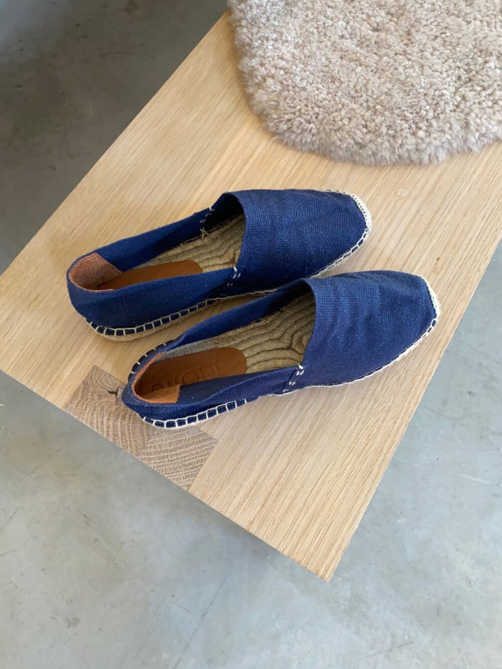 Navy Espadrilles